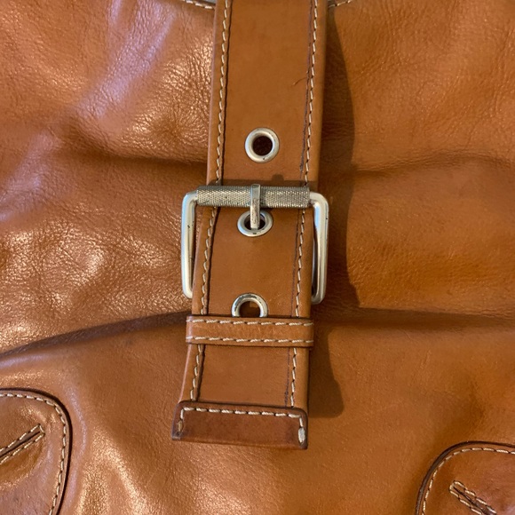 Michael Kors Leather Buckle Bag - Picture 2 of 8